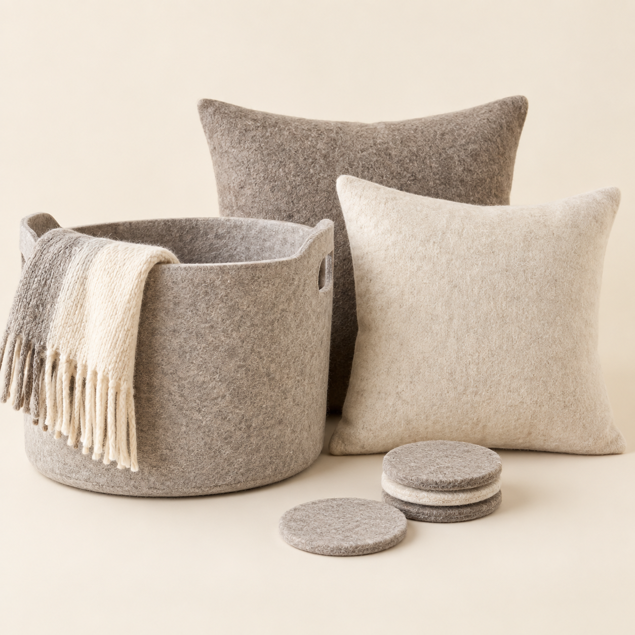 Wool home goods