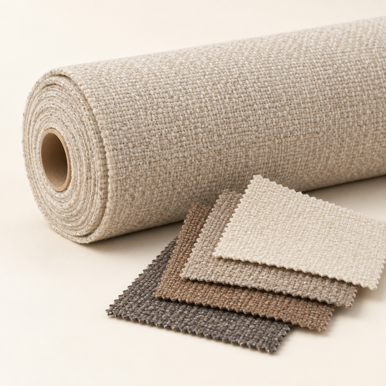 Wool upholstery fabric